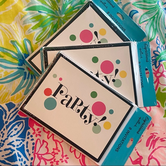 Party Invitations - Set of 24 (3 packs) Hallmark Cards - Picture 6 of 7